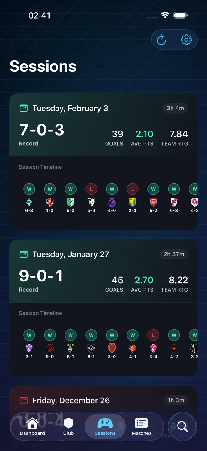 EA FC 26 Pro Clubs AI Session Detection and Match Recap